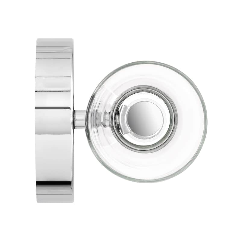 Amara Integrated LED Polished Chrome Bath Bar