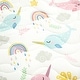 preview thumbnail 5 of 4, Lush Decor Magical Narwhal Reversible Oversized Quilt Set