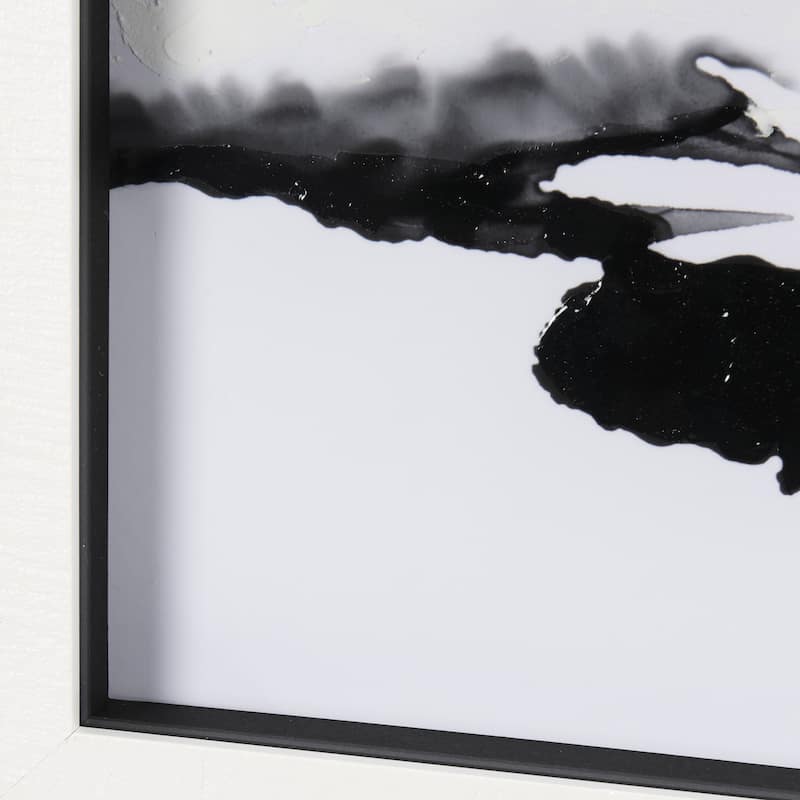 Turbulent River Framed Art Print