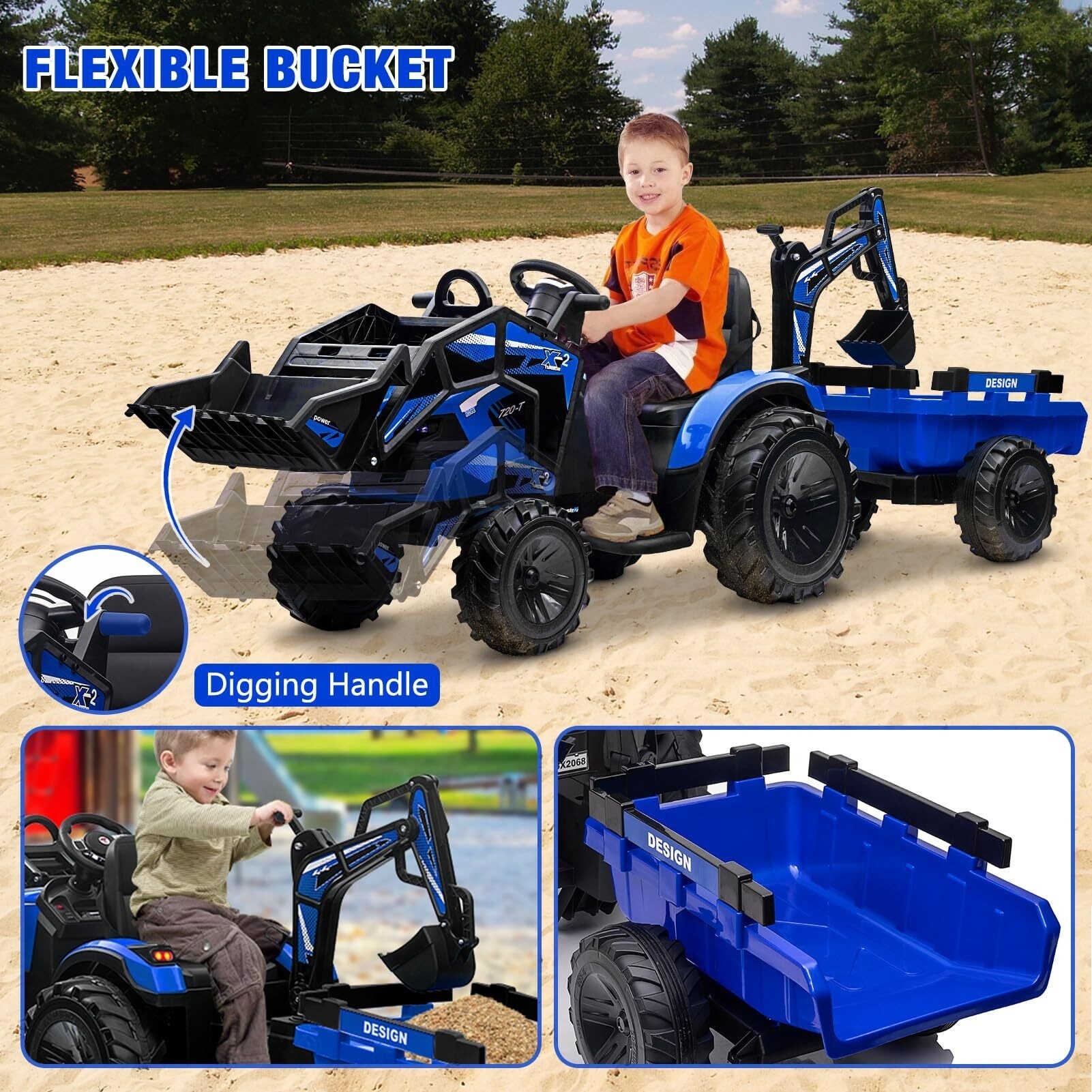 Power hotsell wheels excavator