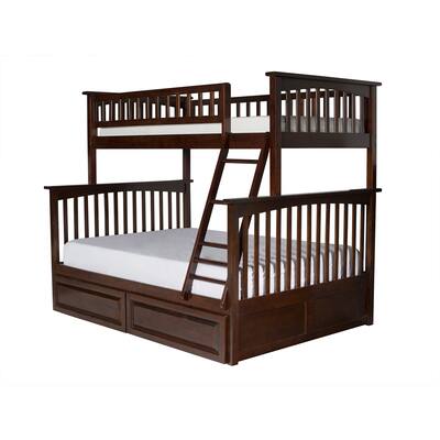 Bunk Bed with Drawers - Space Saving Design, Sturdy Frame & Turbo Charger