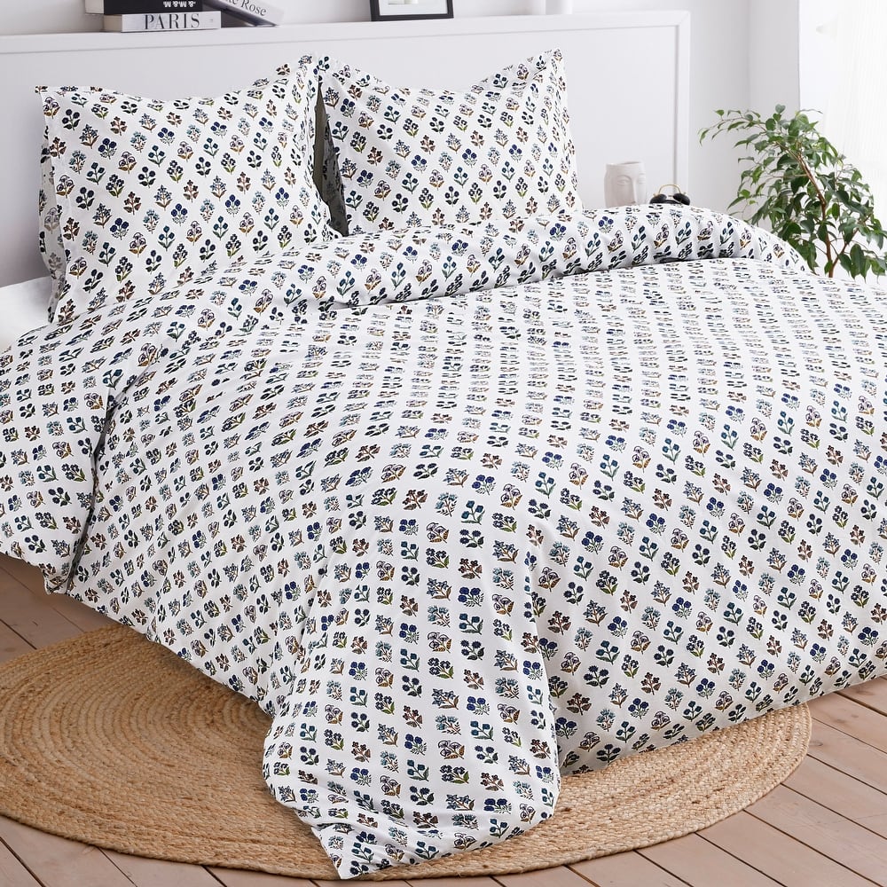 Garden House Cotton Bed Collection (Sheet Set And Duvet Set)