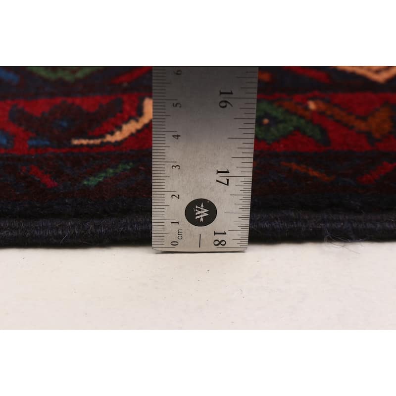 Teimani Red Rug 4'3" x 6'11" - 4'3 x 6'11