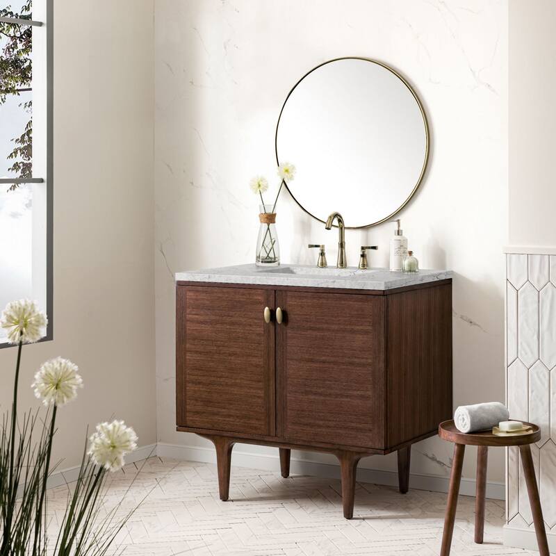 James Martin Vanities 670-V36-3EJP Amberly 36" Free Standing or Wall