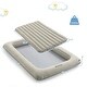 preview thumbnail 4 of 5, Kids Air Mattress Set Inflatable Toddler Travel Bed w/Electric Pump