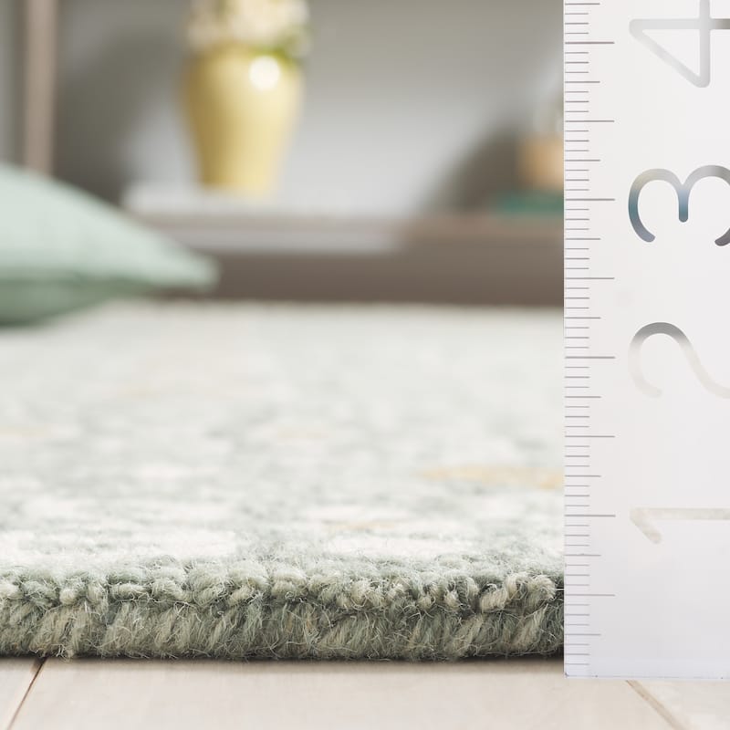 SAFAVIEH Handmade Micro-Loop Reglind Wool Rug
