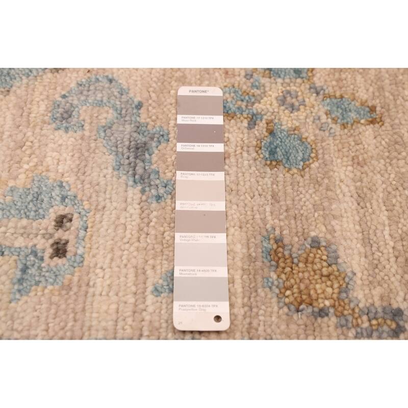 ECARPETGALLERY Hand-knotted Jules Serapi Taupe Wool Rug - 7'10 x 9'10