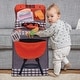preview thumbnail 2 of 9, Lambs & Ivy Interactive 2-n-1 Soft Toddler Hamburger/Barbeque Pillow Play Set
