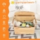 preview thumbnail 9 of 29, Costway 3-in-1 Kids Convertible Storage Bench Wood Activity Table and - See Details