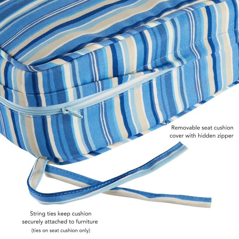 Premium Deep Seat Outdoor Cushion Set by Greendale Home Fashions (Cushions Only)