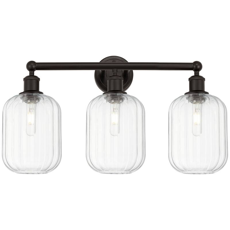 Innovations Lighting 616-3W-14-25 Preston Vanity Preston 3 Light 25" - Oil Rubbed Bronze / Clear