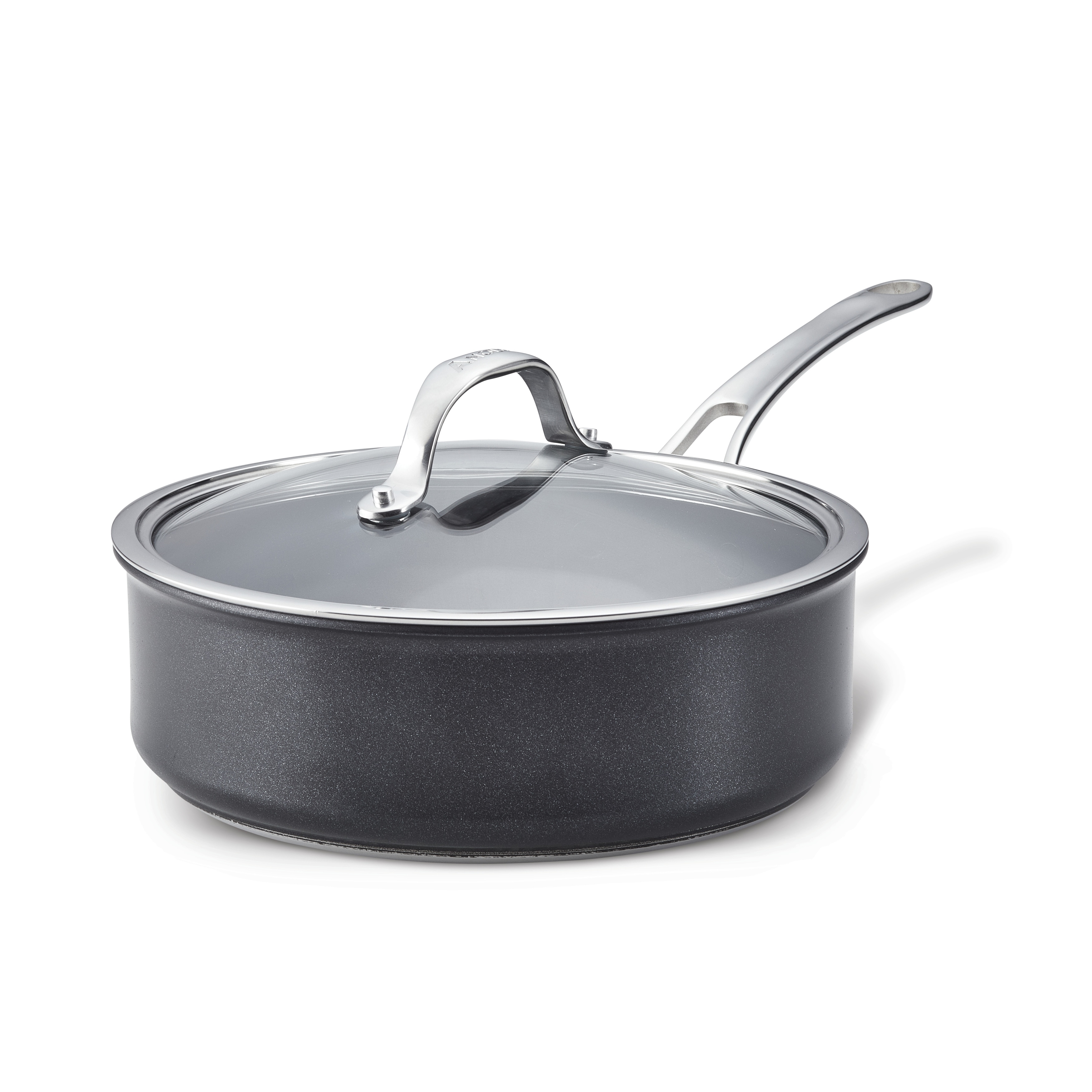 Anolon X Hybrid Nonstick Induction Saute Pan With Lid, 3.5-Quart, Super  Dark Gray - Bed Bath & Beyond - 38077502