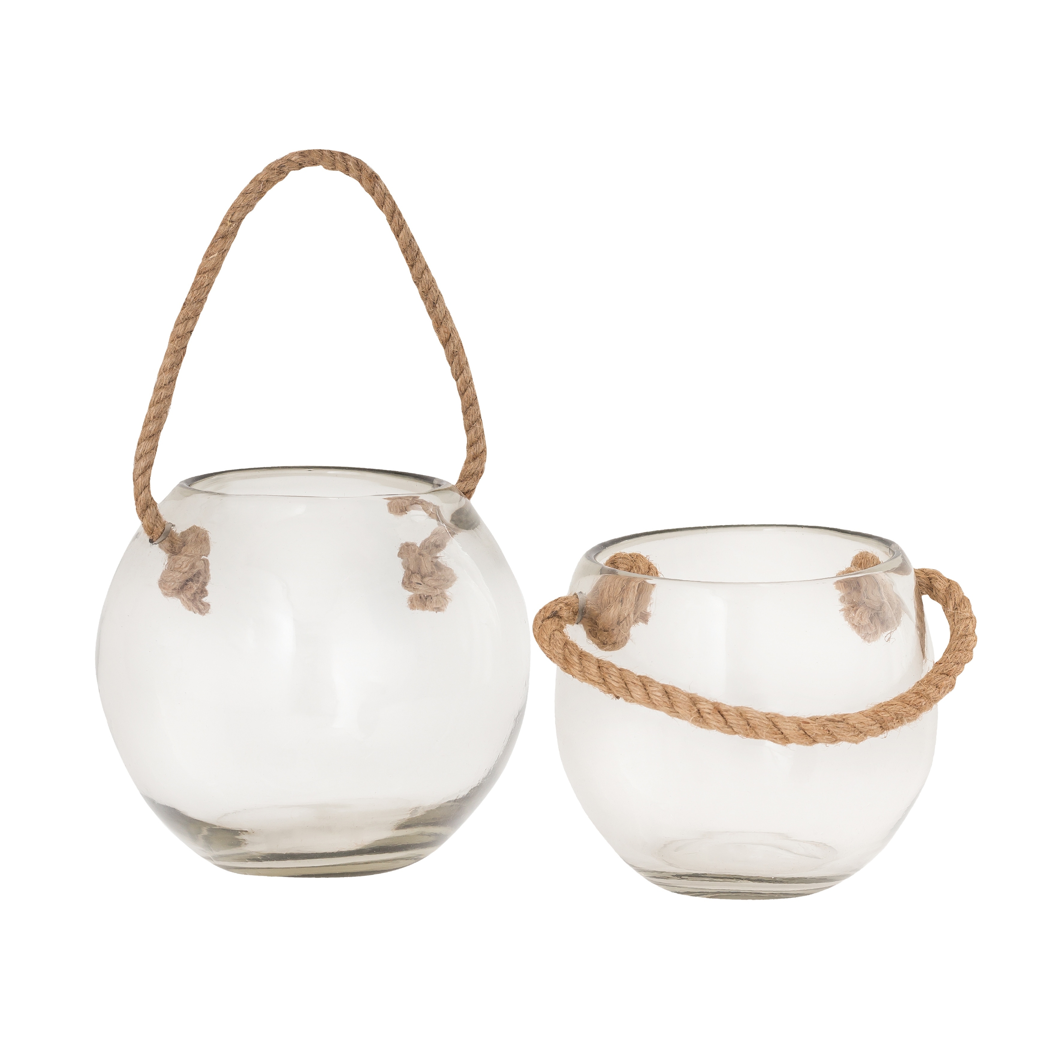Atlas Rusa Set of 2 Luminary Candleholders - 7 inch Tall