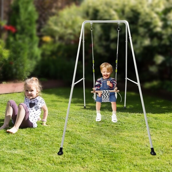 Toddler swing sets on sale new arrivals
