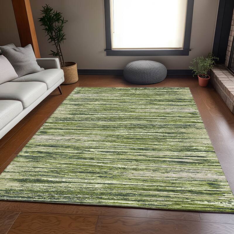 Premium Washable Super Soft Ombre Stripes Mayfield Rug