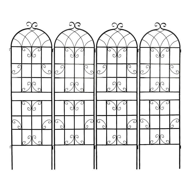 4 Pack metal Garden Trellis