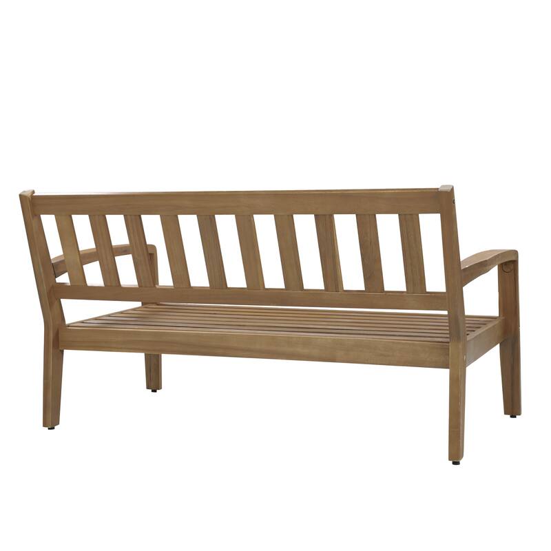 Grenada Acacia Loveseat Coffee Table Set by Christopher Knight Home