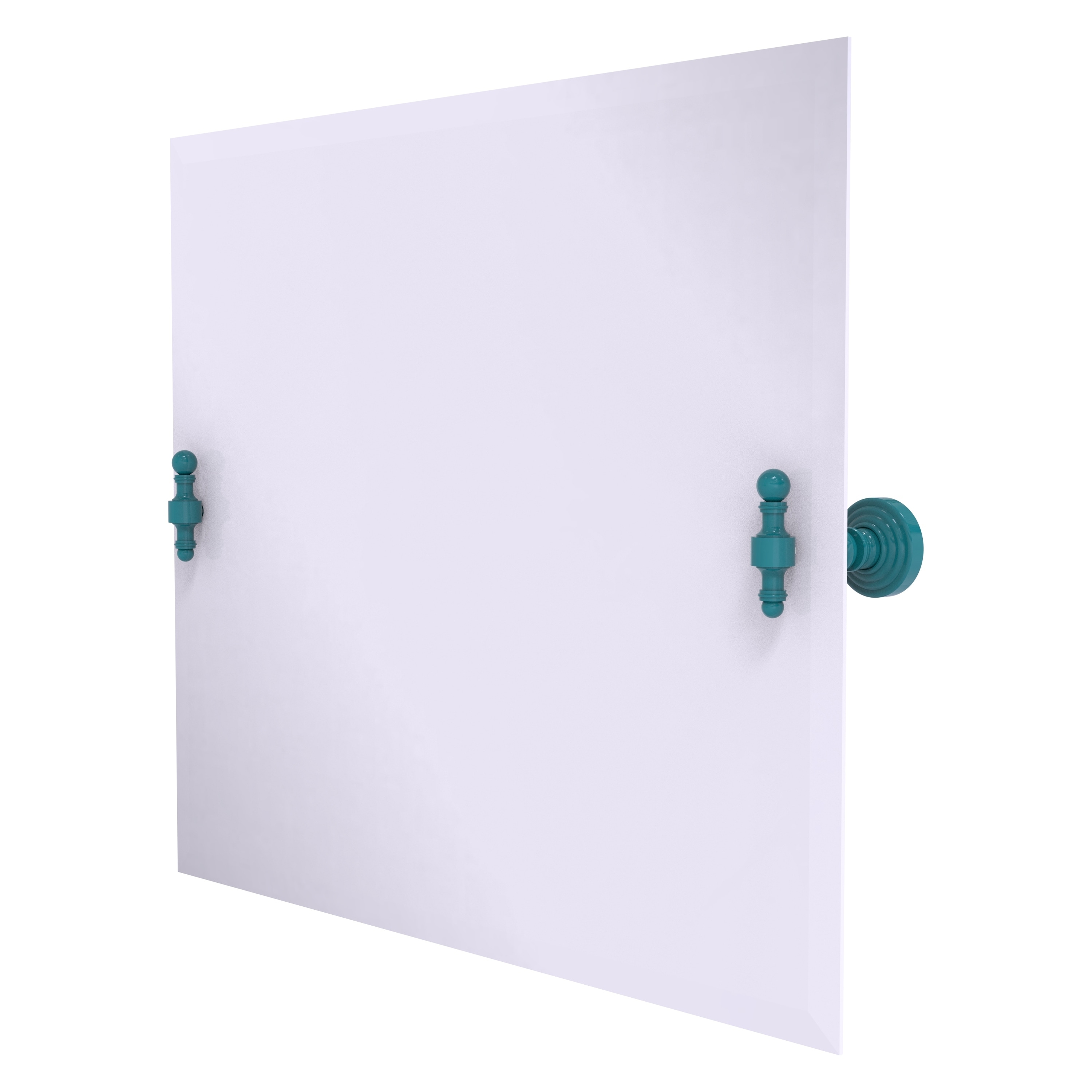 Allied Brass Frameless Landscape Rectangular Tilt Mirror with Beveled Edge