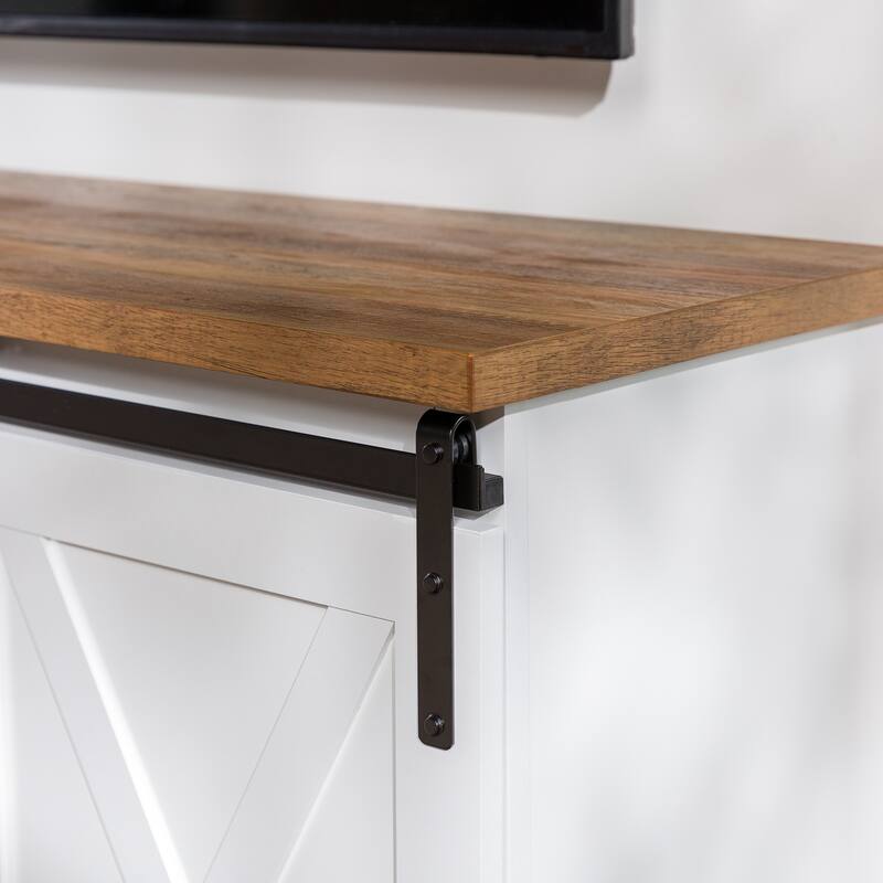 Middlebrook Wind Gap 58-inch Sliding Barn Door TV Stand