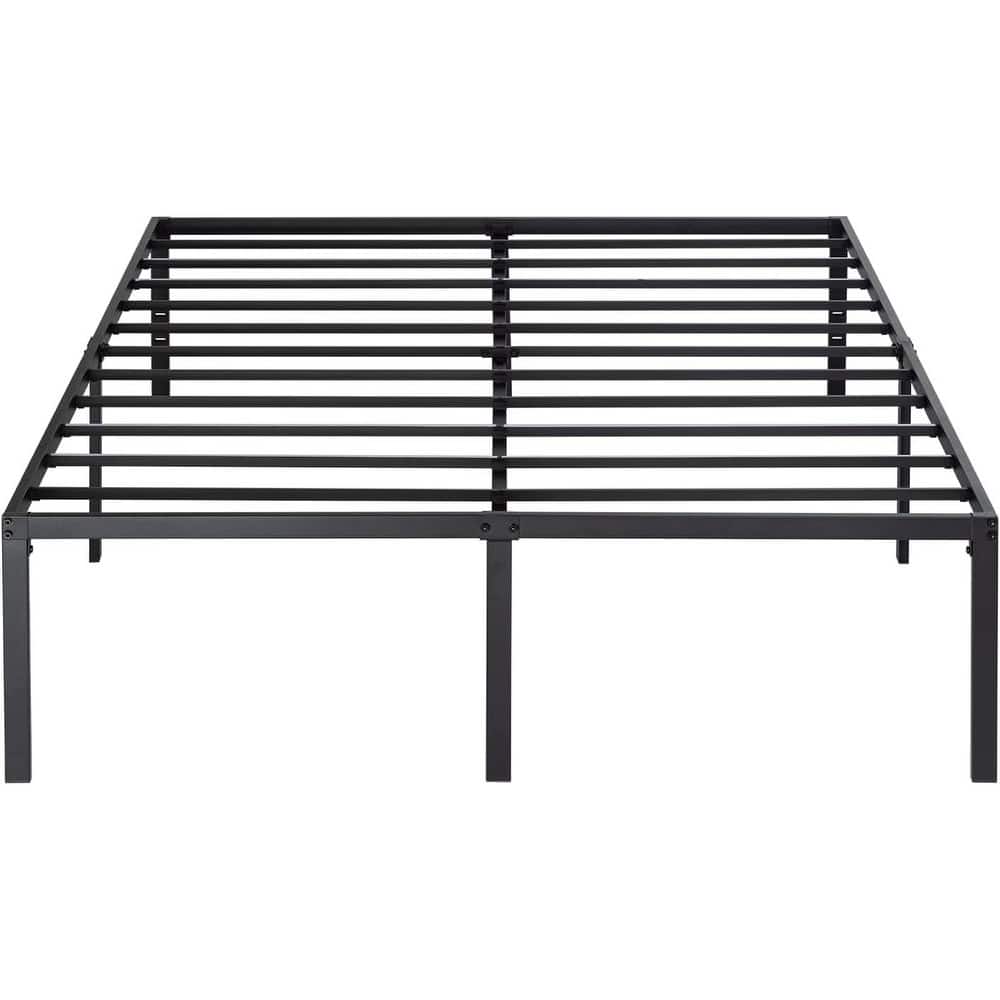 18-inch Metal Platform Bed Frame with Under-Bed Storage Space-Twin/Queen/King/Full