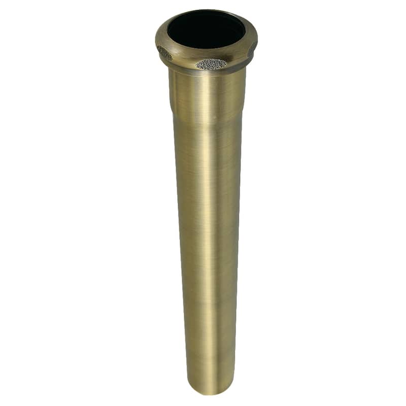 Kingston Brass Century 1-1/2" x 12" Brass Slip Joint Tailpiece Extension Tube - Antique Brass