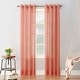 preview thumbnail 71 of 105, No. 918 Emily Voile Sheer Grommet Curtain Panel- Single Panel