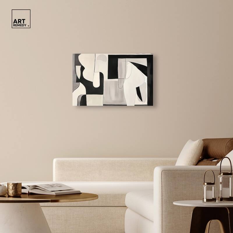 Shadow Play I Canvas by Art Remedy, Gallery Wrapped