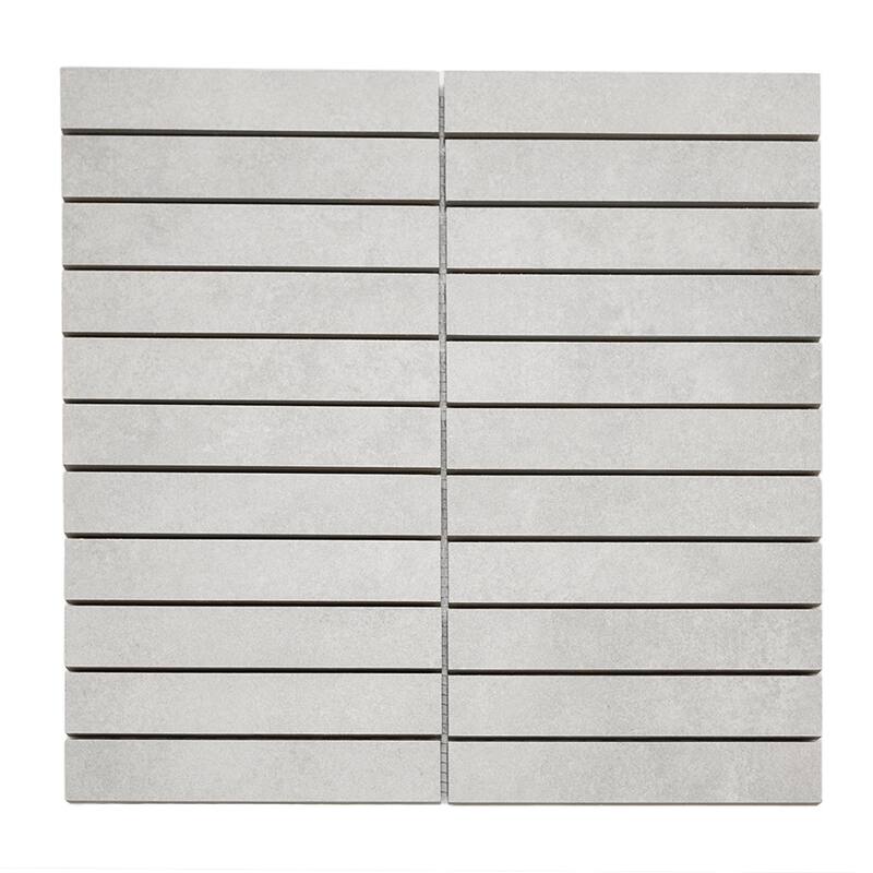 Foundry 1x6 Matte Porcelain Subway Mosaic Tile - Floor, Wall, Backsplash