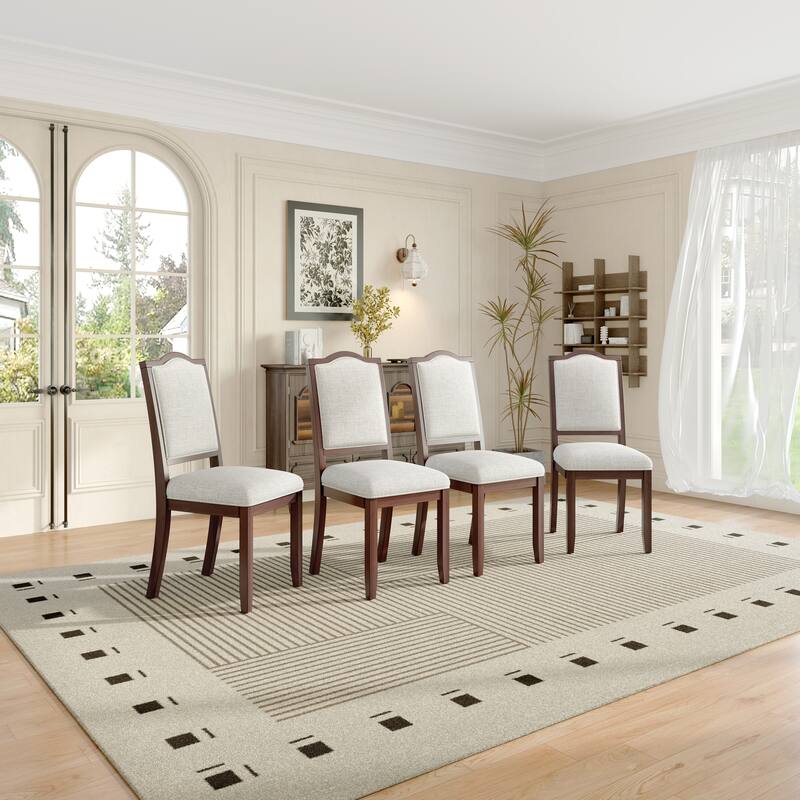 Upholstered Dining Chairs Side Chairs Set of 4