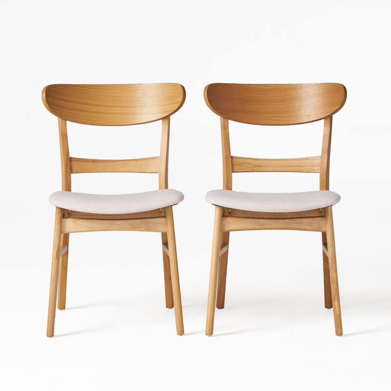 Idalia Mid-Century Modern Dining Chairs (Set of 2) by Christopher Knight Home - N/A