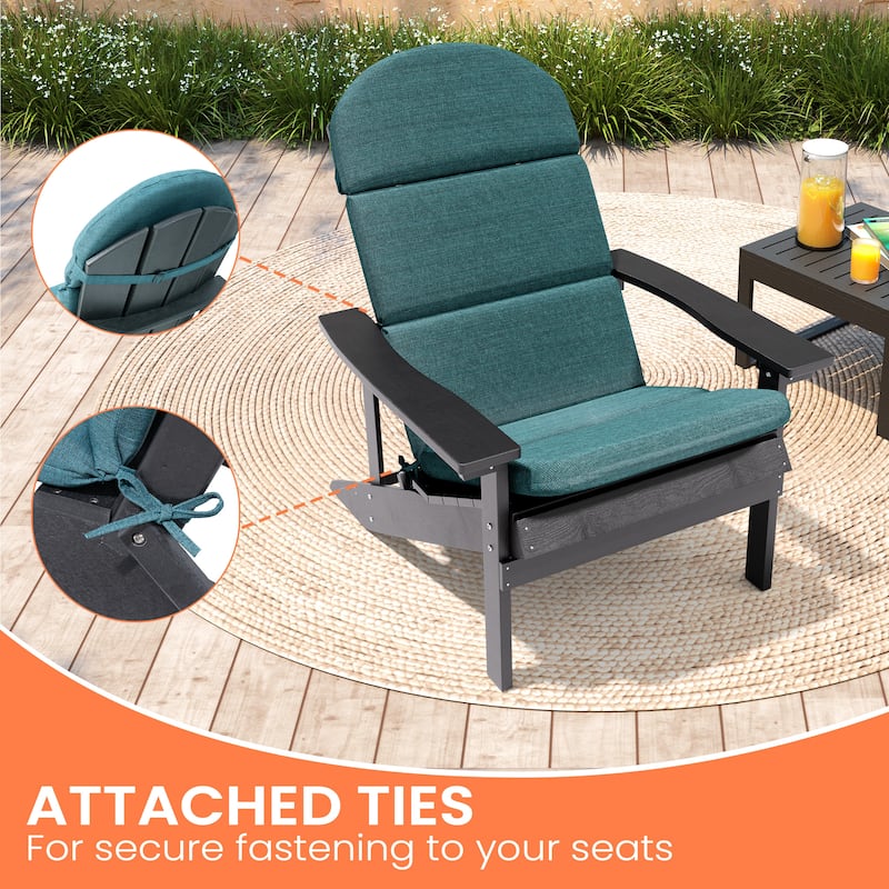 Outdoor Adirondack Chairs Cushion with Sunbrela Fabric
