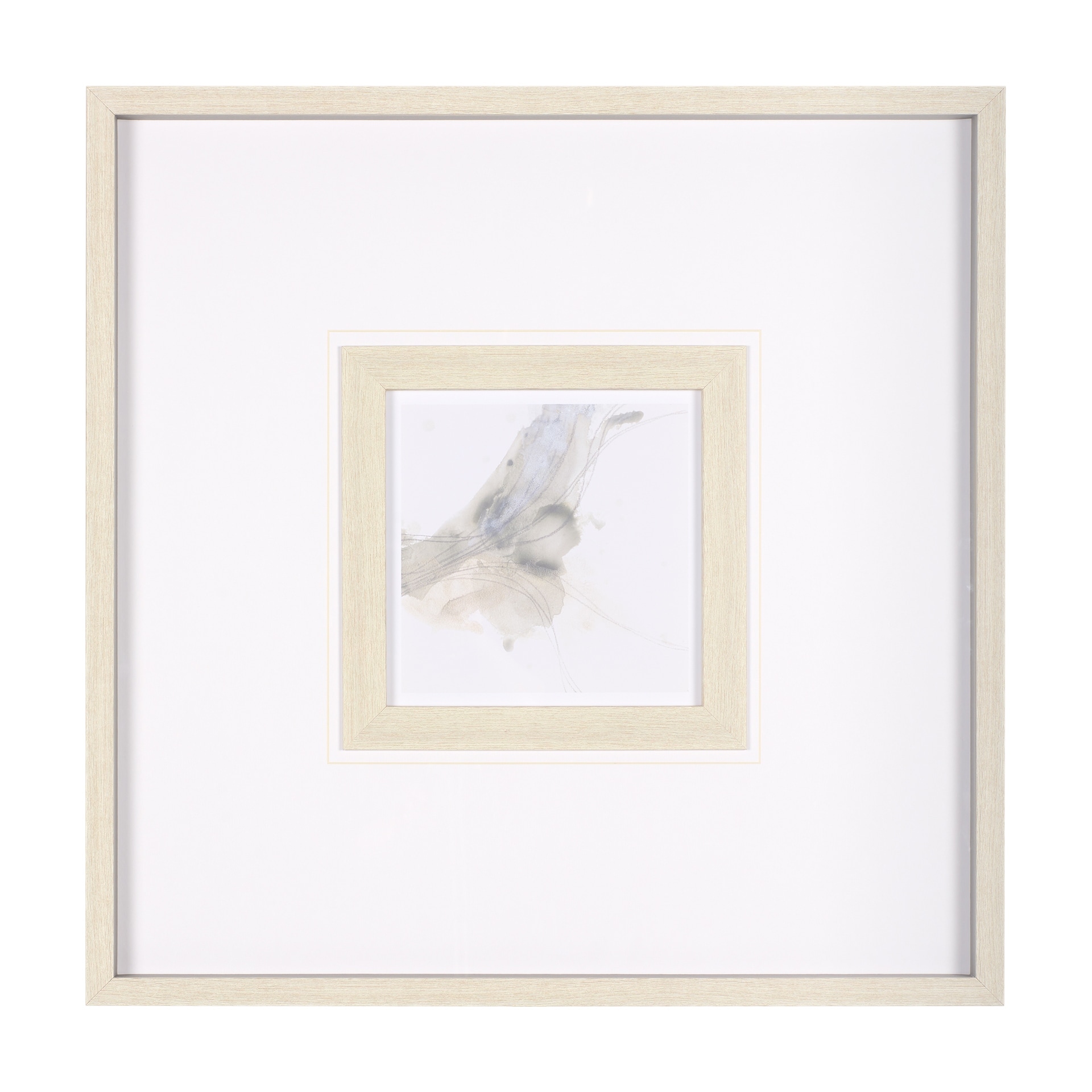 Vapor VI by June Vess a Hand Embellished Textured Framed Art Print Matted under Glass