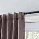 preview thumbnail 11 of 25, Premium Velvet Rod Pocket W Woven Blackout Liner and Back Tab Curtain Panel