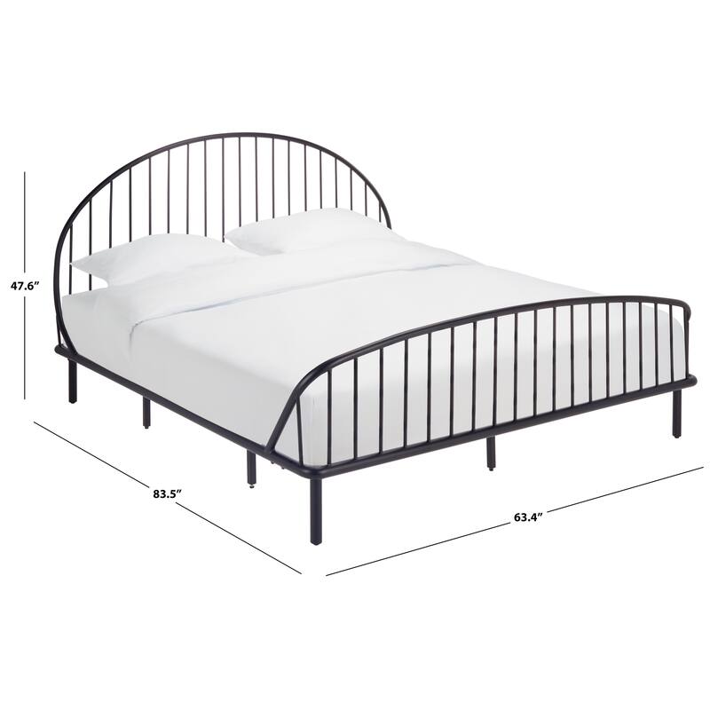 SAFAVIEH Couture Sheeran Metal Spindle Bed