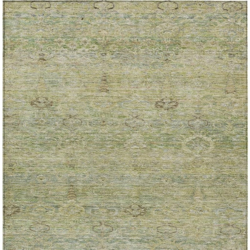 HomeRoots Oriental Traditional Rectangle Outdoor Rug