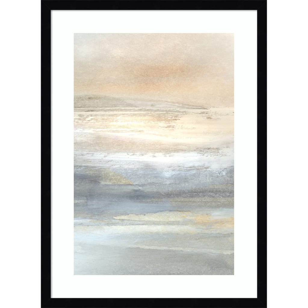 Land No. 2 by Dan Hobday Wood Framed Wall Art Print