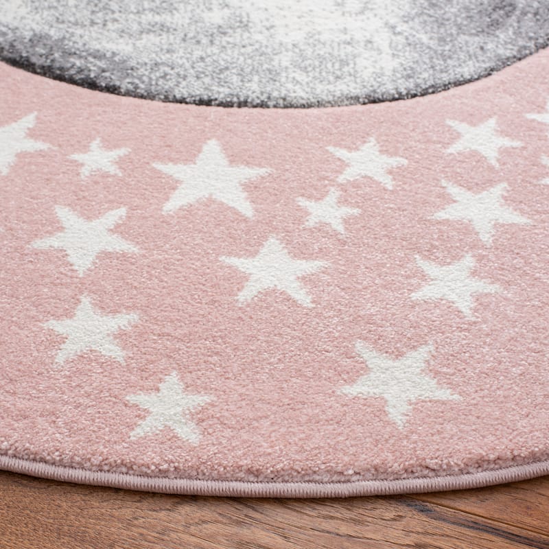 SAFAVIEH Carousel Kids Aine Moon Rug