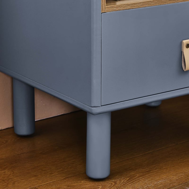 Modern style bedside table Nightstand with drawer