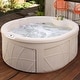 preview thumbnail 1 of 10, Lifesmart LS200 4-Person 13-Jet 110v Plug and Play Spa with Underwater LED Light