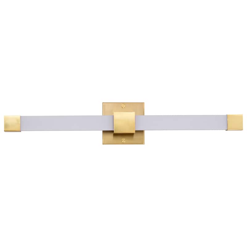 Brightwyn 24 Inch LED Vanity Brushed Brass Finish - Brushed Brass
