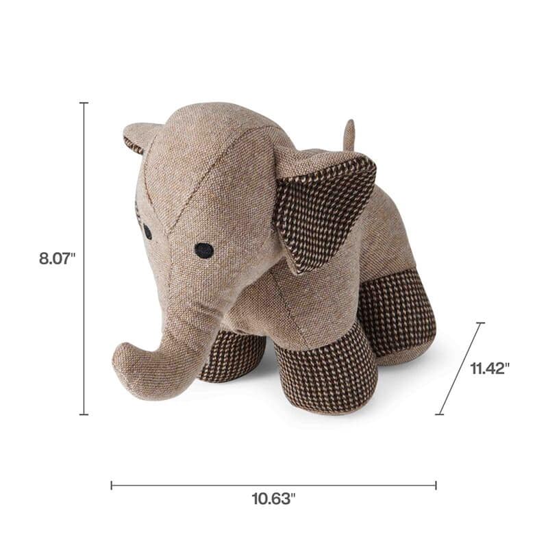 Elements Elephant Door Stopper, 10 Inch - N/A