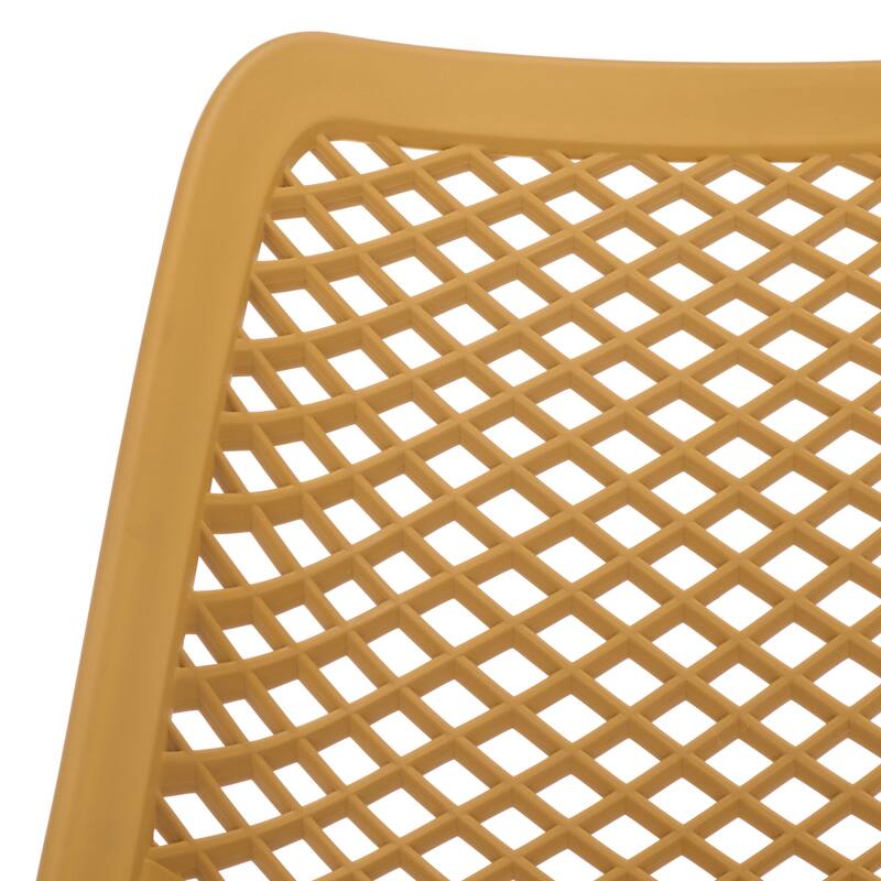 SAFAVIEH Outdoor Living Leila Dining Chair (Set of 2) - 20"W x 24"D x 32"H