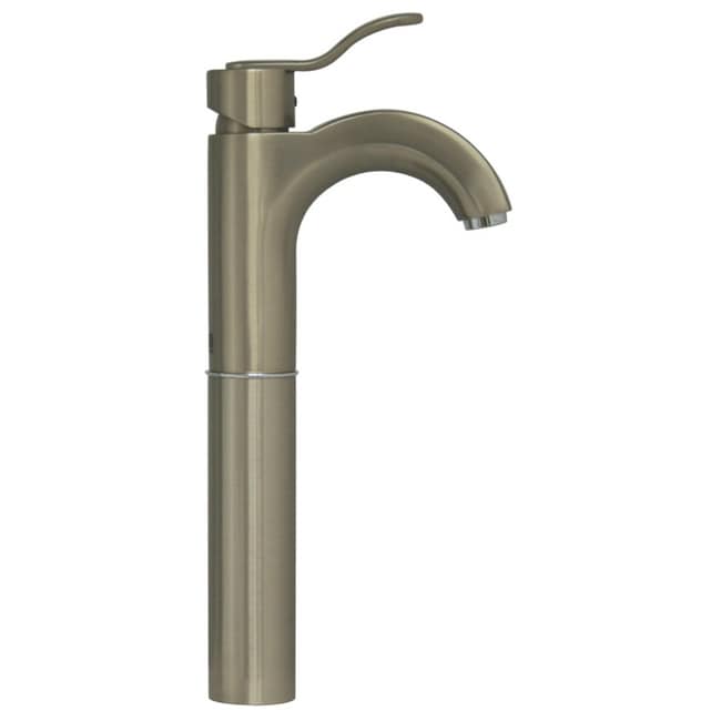Whitehaus Wavehaus 1.2 GPM Single Hole Vessel Bathroom Faucet with