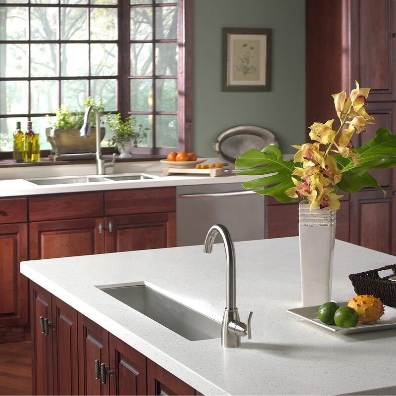 Houzer Contempo 23" Single Basin Undermount 18-Gauge Stainless Steel