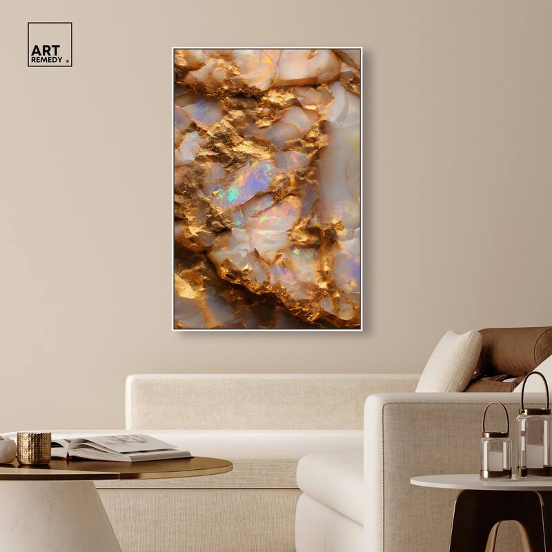 Mythic Gleam Canvas by Art Remedy