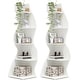 preview thumbnail 21 of 27, 5 Tier Corner Shelf Tall Bookshelf Bookcase 2PC - White