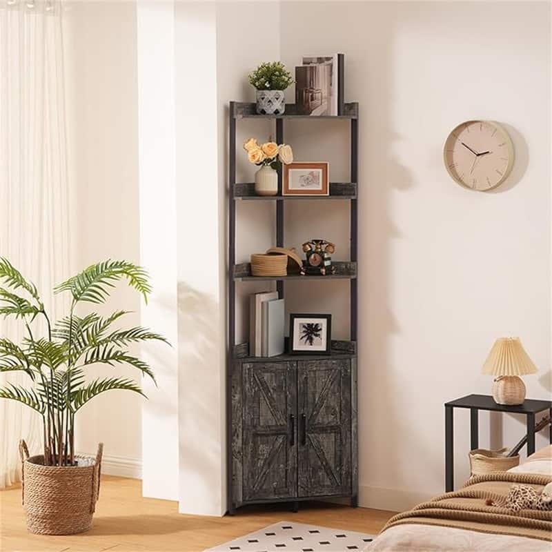 Corner Shelf - 23.2 x 15.7 x 70.3