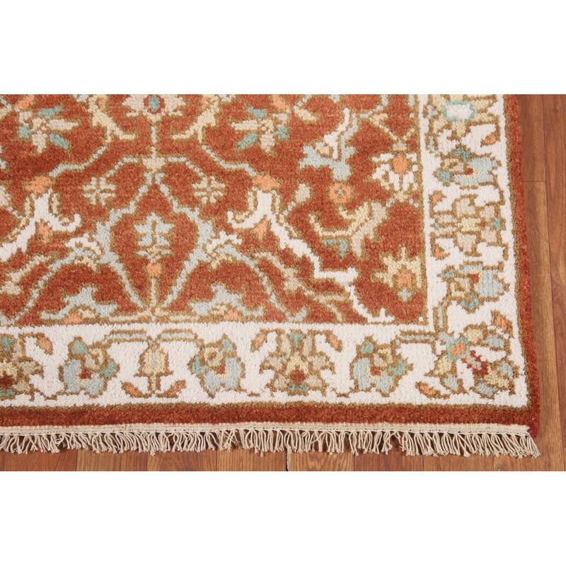 Kashan Oriental Foyer Rug Handmade Wool Carpet - 3'0"x 5'0"