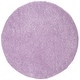 preview thumbnail 22 of 166, SAFAVIEH August Shag Solid 1.2-inch Thick Area Rug 5'3" Round - Lilac
