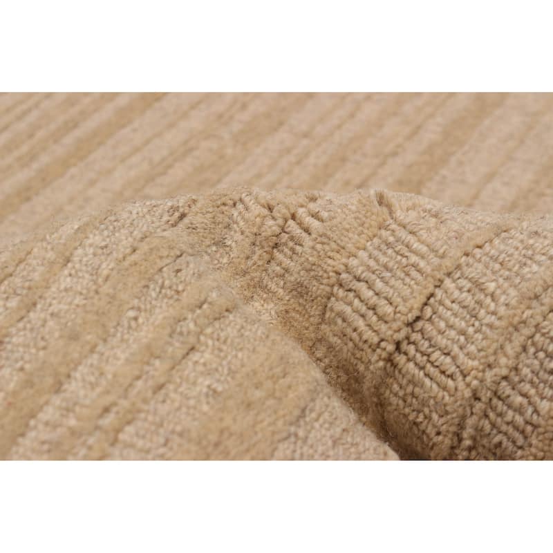 Kashkuli Gabbeh Beige Rug 5'4" x 7'7" - 5'4 x 7'7